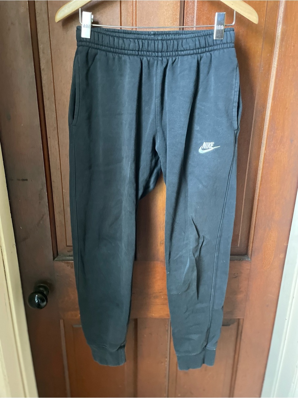 Nike men's small black sweatpants